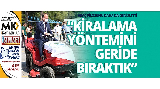Pamukkale Belediyesi araç filosunu daha da genişletti