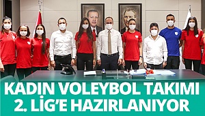 Pamukkale Belediyespor Kadın Voleybol takımı 2. lig’e hazırlanıyor