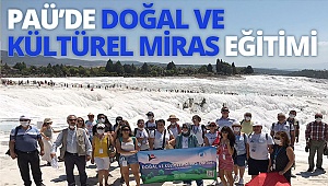 PAÜ’de Doğal ve Kültürel Miras Eğitimi gerçekleştirildi