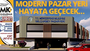 Selçukbey Mahallesi’ne modern kapalı pazar yeri