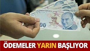 Temmuz ayı ödemeleri yarın başlıyor