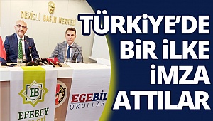 Türkiye’de ilke imza attılar
