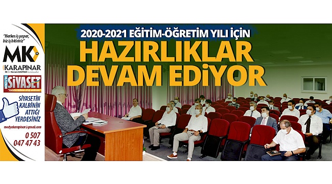Yeni eğitim-öğretim yılı hazırlıkları devam ediyor
