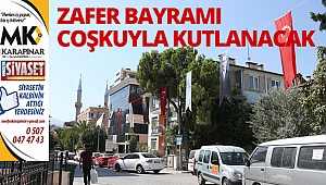 Zafer Bayramı coşkuyla kutlanacak