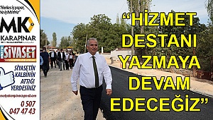 Baba ocağında Büyükşehir yatırımlarını inceledi