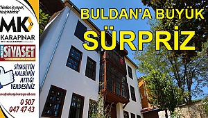 Buldan'a büyük sürpriz