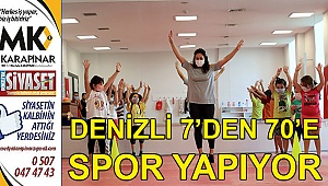 Büyükşehir spor kursları kaldığı yerden devam ediyor