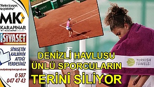 Denizli havlusu sporcuların sırtında