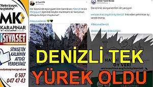 Denizli tek yürek oldu