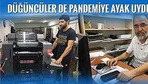 Düğüncüler de pandemiye ayak uydurdu