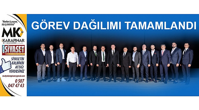 Görev dağılımı tamamlandı