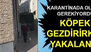 Karantina kaçağı yakalandı