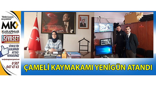 Kaymakam Yenigün atandı
