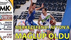 Merkezefendi Afyon'a mağlup oldu