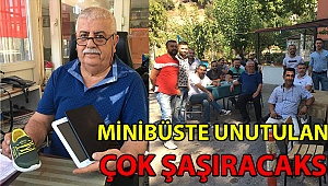 Minibüste unutulanlara çok şaşıracaksınız