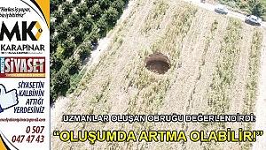 Obruk oluşumu artabilir