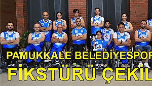 Pamukkale Belediyespor’un fikstürü çekildi