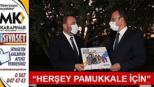 “Pamukkale’de dönüşüm seninle başlıyor”