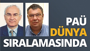PAÜ Akademisyenleri, Dünya sıralamasında yer aldı