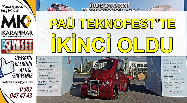 PAÜ TEKNOFEST’te ikinci oldu