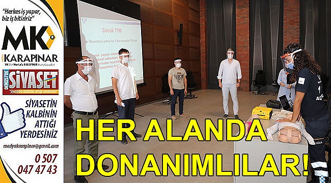 Personel her alanda donanımlı!