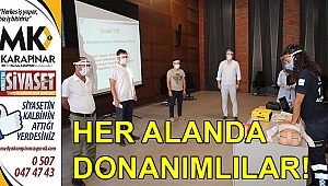 Personel her alanda donanımlı!
