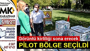 Pilot bölge seçildi