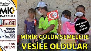 Polisler kalpleri ısıttı