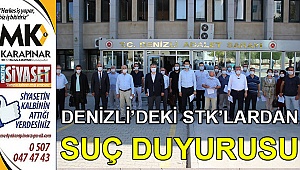 STK'lardan suç duyurusu