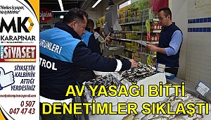 Su ürünleri denetlendi