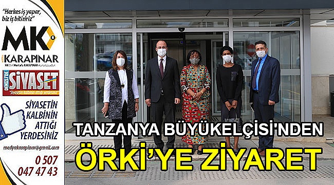 Başkan Örki Tanzanya Büyükelçisini ağırladı