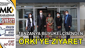 Başkan Örki Tanzanya Büyükelçisini ağırladı