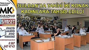 Buldan’da tarihi iki konak kadınlara tahsis edildi