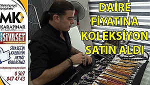 Daire fiyatına koleksiyon satın aldı