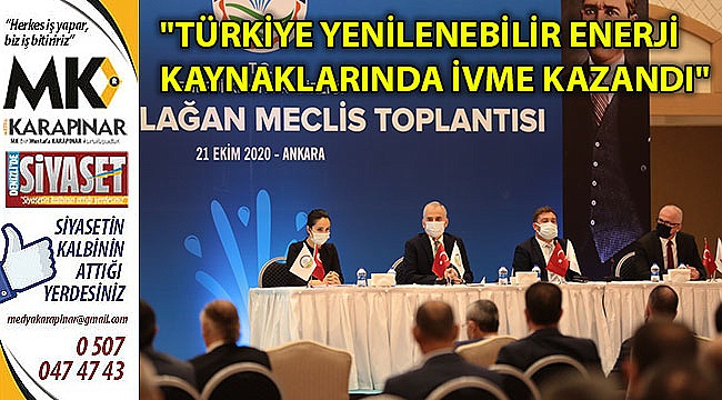 Enerji Kentleri Birliği, Başkan Osman Zolan başkanlığında toplandı