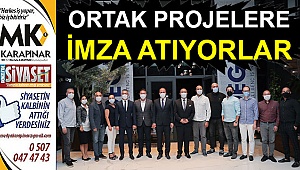 Ortak projelere imza atıyorlar!