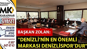 Yukatel Denizlispor'dan Başkan Zolan’a ziyaret