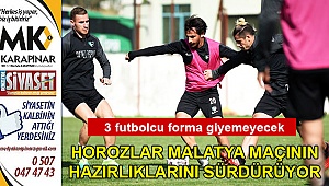 3 futbolcu forma giyemeyecek
