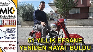 51 yıllık efsane yeniden hayat buldu