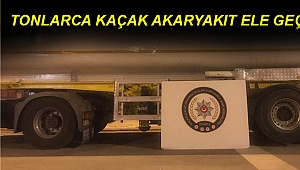 Akaryakıt kaçakçısı iki kişi yakalandı