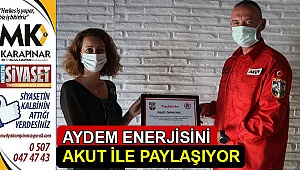 AYDEM enerjisini AKUT ile paylaşıyor