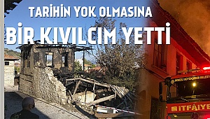 Buldan'da 200 yıllık tarihten geriye enkaz kaldı