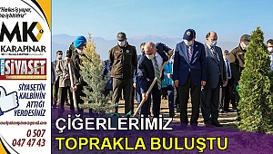 Ciğerlerimiz toprakla buluştu