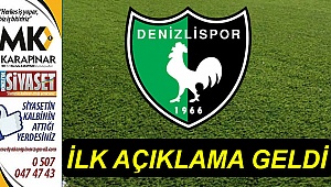 Denizlispor’dan ilk açıklama geldi 