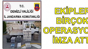 Ekim ayında birçok operasyona imza atıldı