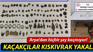 Kaçakçılar kıskıvrak yakalandı