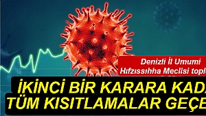 Korona tedbirleri yasalaştı