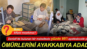 Ömürlerini ayakkabıya adadılar