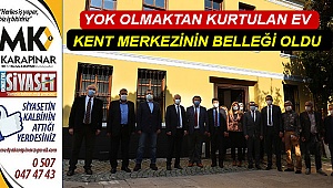 Yok olmaktan kurtulan ev kent merkezinin belleği oldu