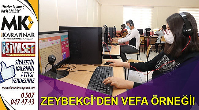 Zeybekci’den vefa örneği!